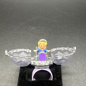 Vintage Polly Pocket “Jewel Surprise” Ring 1993  Blue Bird Toys